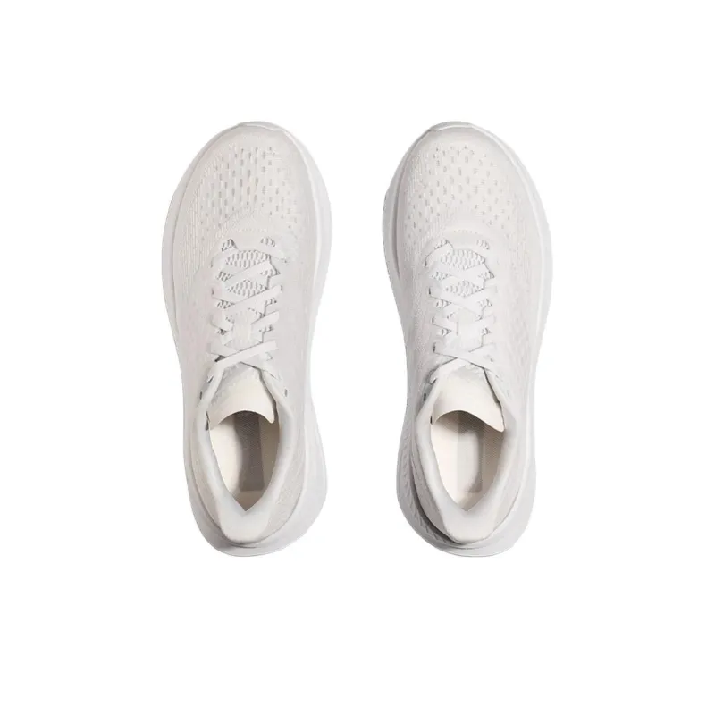 HOKA ONE ONE MACH 6 Wear resistant And Lightweight Low Top Trekking Shoes Men's White-2