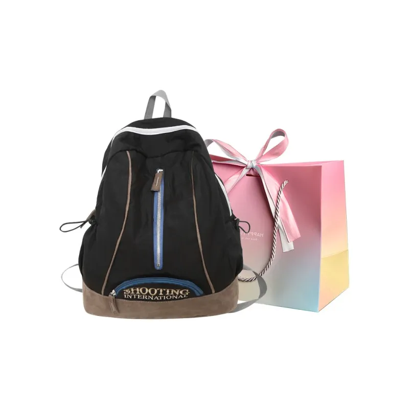Aini Rabbit Nylon Backpack Regular Unisex Black/Green/Pink/Red/Gray-0