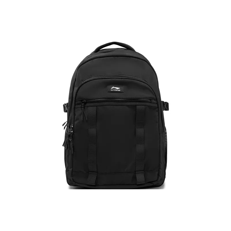 LiNing Sports Life Collection Polyamide Backpack Unisex Black-0