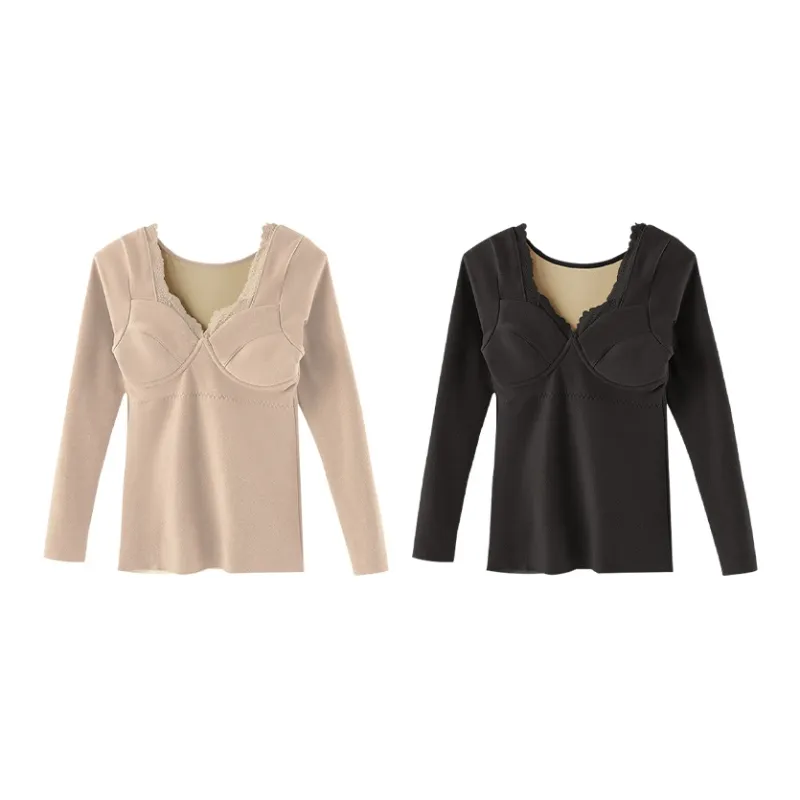 2323 Women's Thermal Tops-9