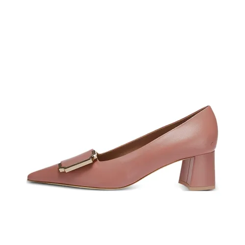 Malone Souliers Hayes Chunky Heel High Heels Women's Nude Pink