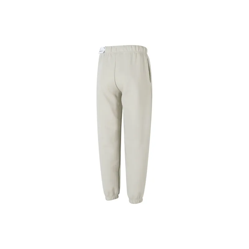 PUMA Knitted Sports Pants Unisex Beige-1