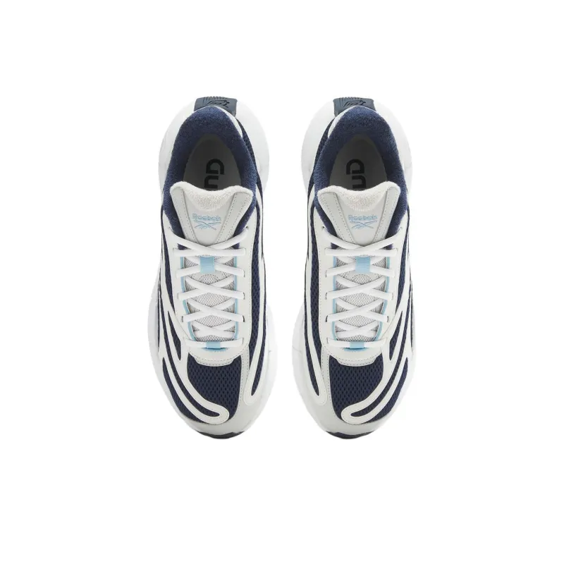 Danielle Guizio x Reebok Anti Slip Wear Resistant Low Top Running Shoes Women's White Blue-3