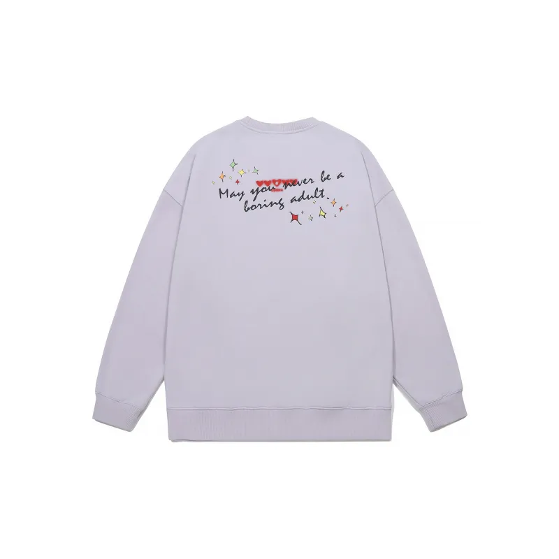 Guuka Sweatshirt Unisex Light Purple-1