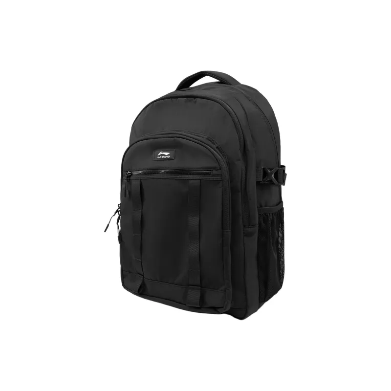 LiNing Sports Life Collection Polyamide Backpack Unisex Black-1