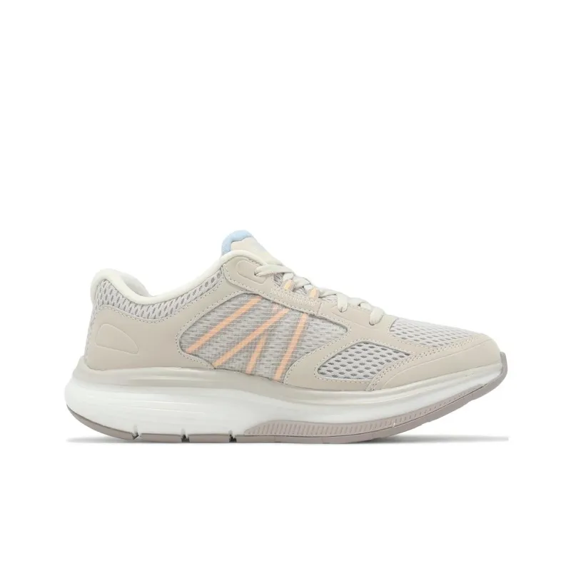 Skechers Go Walk Workout Walker Lightweight And Wear-resistant Low-Top Casual Shoes Women's Beige-1