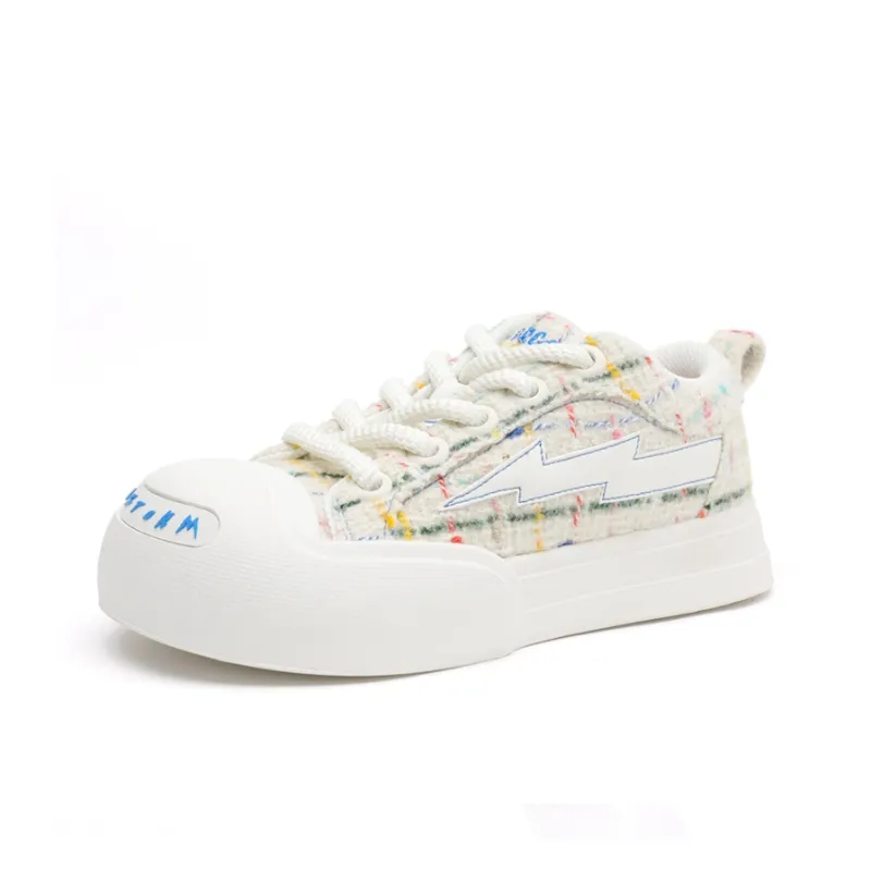 MCKP Anti Slip And Wear Resistant Height Increasing Low Top Skateboard Shoes Unisex-13