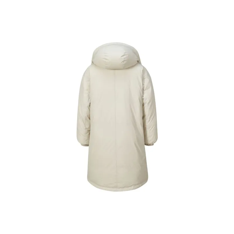 Columbia Down Jacket Unisex Ivory White-1