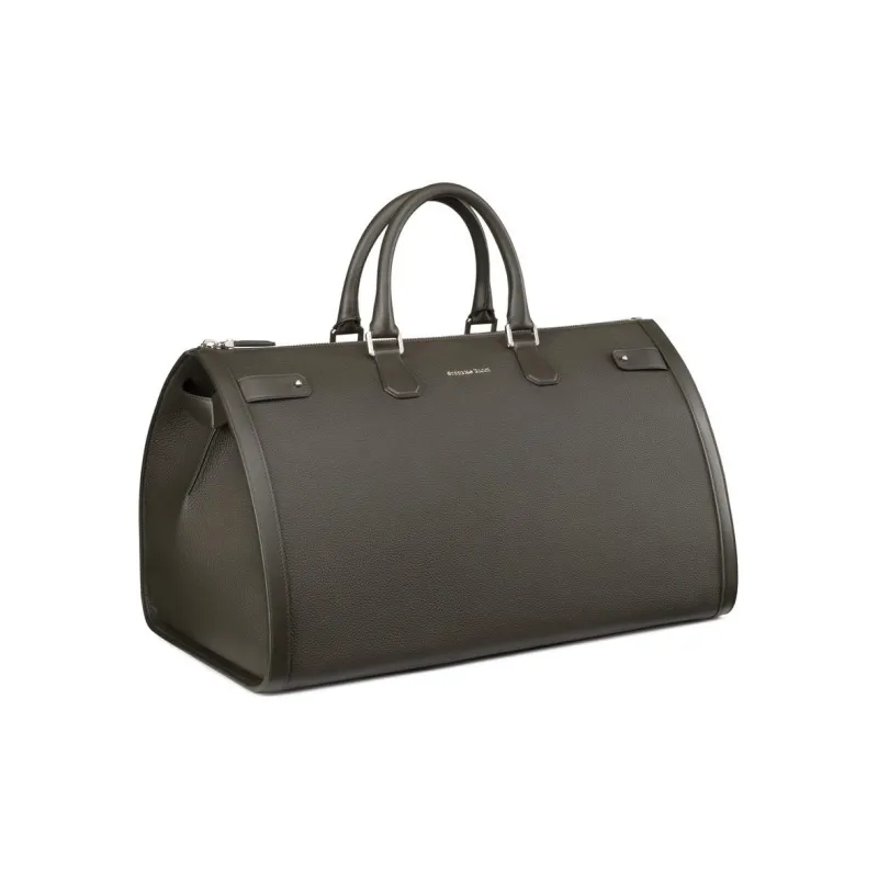 STEFANO RICCI Calfskin Travel Bag Men's Gray-1