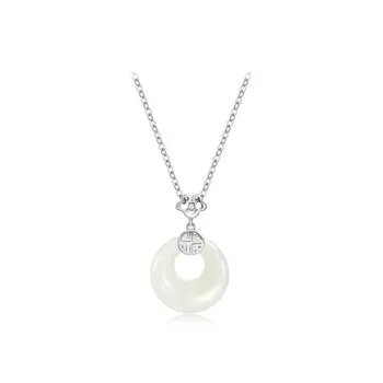 Bermuda Eyes Chalcedony Necklaces Women's