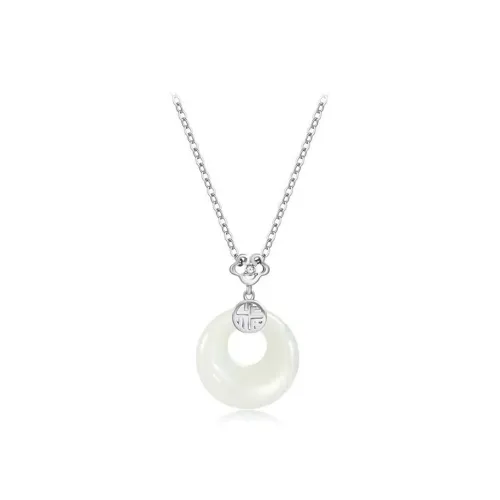 Bermuda Eyes Chalcedony Necklaces Women's