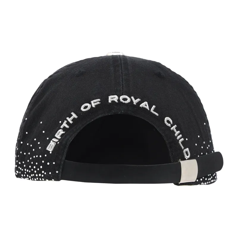 BIRTH OF ROYAL CHILD Cotton Baseball Caps Unisex Black-2
