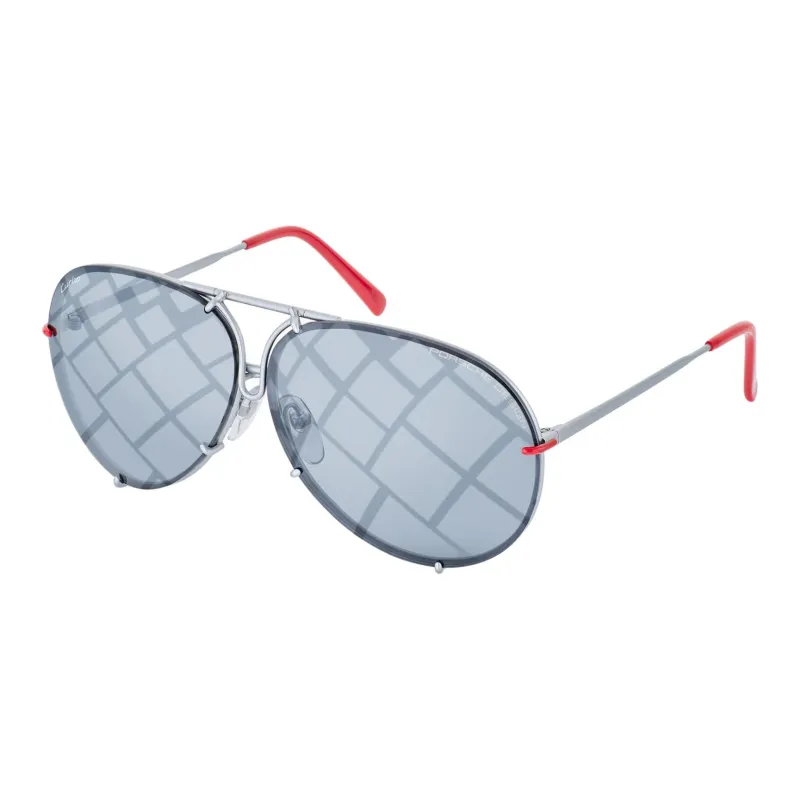 PORSCHE DESIGN Pure Titanium Aviator Sunglasses Unisex-1