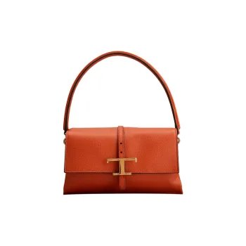 TOD'S T Timeless Flap Shoulder Bag