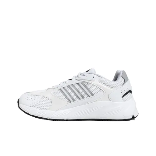 Adidas CRAZYCHAOS 2000 Wear resistant And Lightweight Low Top Running Shoes Women's White