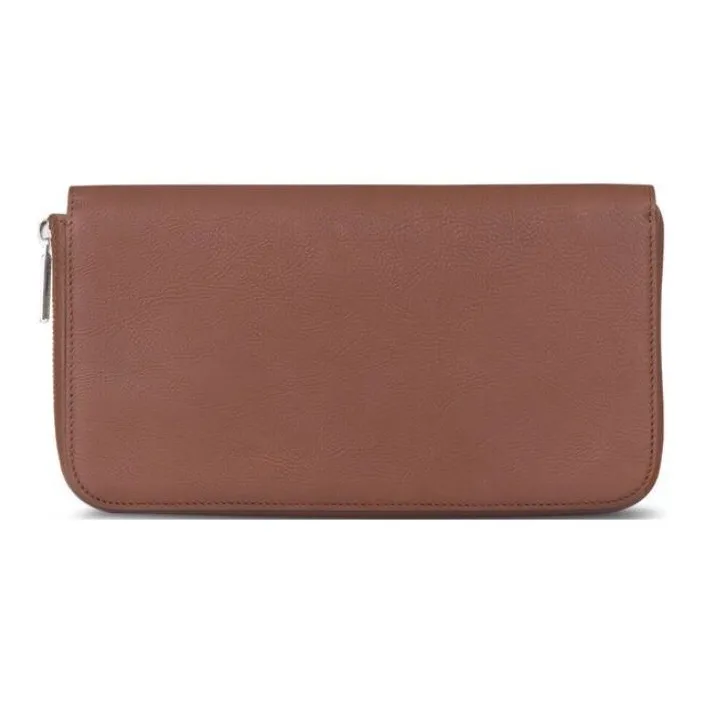 STEFANO RICCI Cow Leather Wallet Men's Brown-2