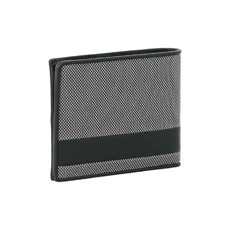 TUMI PX6 Fabric Wallet Men's Black Gray Color-1