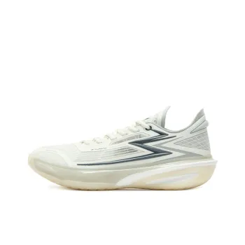 361° Speed BB MIRO Support Wear Resistant Breathable Slip Resistant Low Top Basketball Shoes Men's White Gray