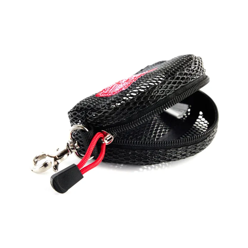 Rough Enough PVC Mesh Coin Purse Regular Unisex Black-2