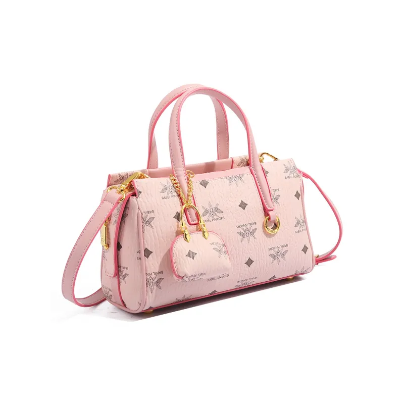 MISS GAIL Artificial Leather One Shoulder Handbag Crossbody Bag Regular Women's Black And White/Beige And Yellow/Pink-9