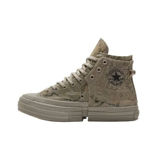 Converse x Feng Chen Wang Chuck Taylor All Star High Top Canvas Shoes Unisex Gray White