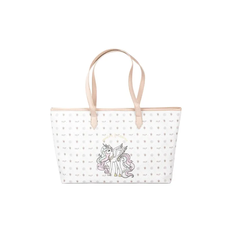 MY LITTLE PONY PVC Tote Bag Shopping Bag Handbag Shoulder Bag Regular Women's White-1