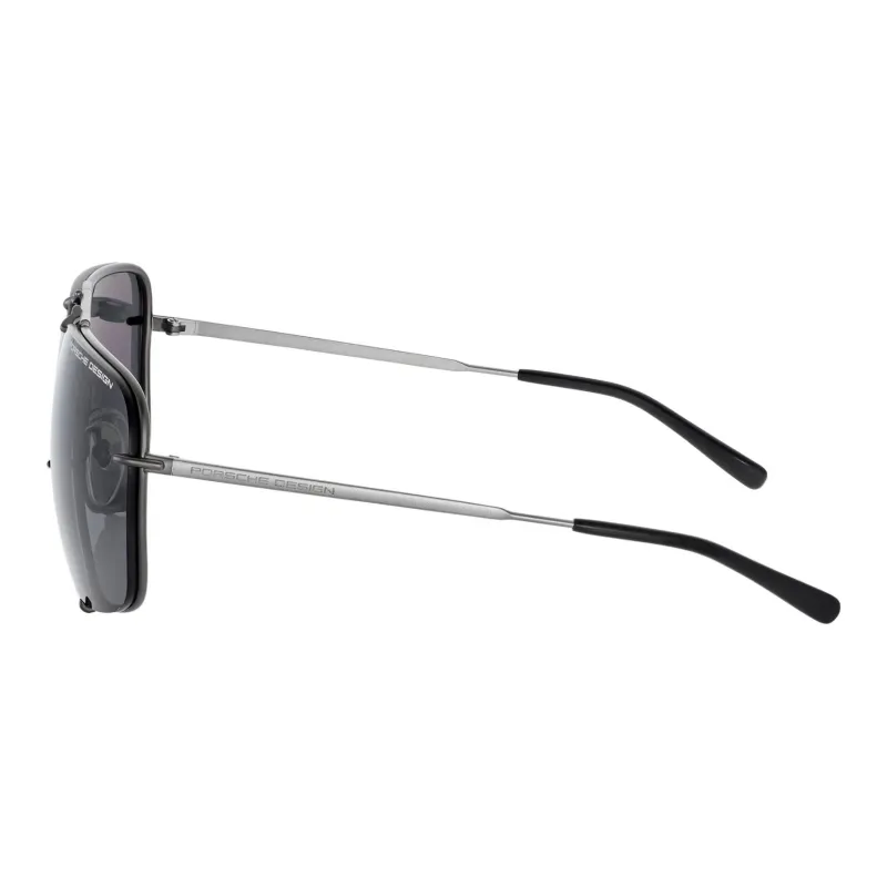 PORSCHE DESIGN Pure Titanium Acrylic Square Sunglasses Men's-5
