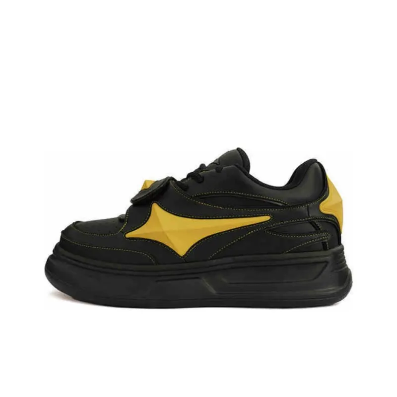 1807 Anti Slip Wear Resistant Low Top Skateboard Shoes Unisex-6