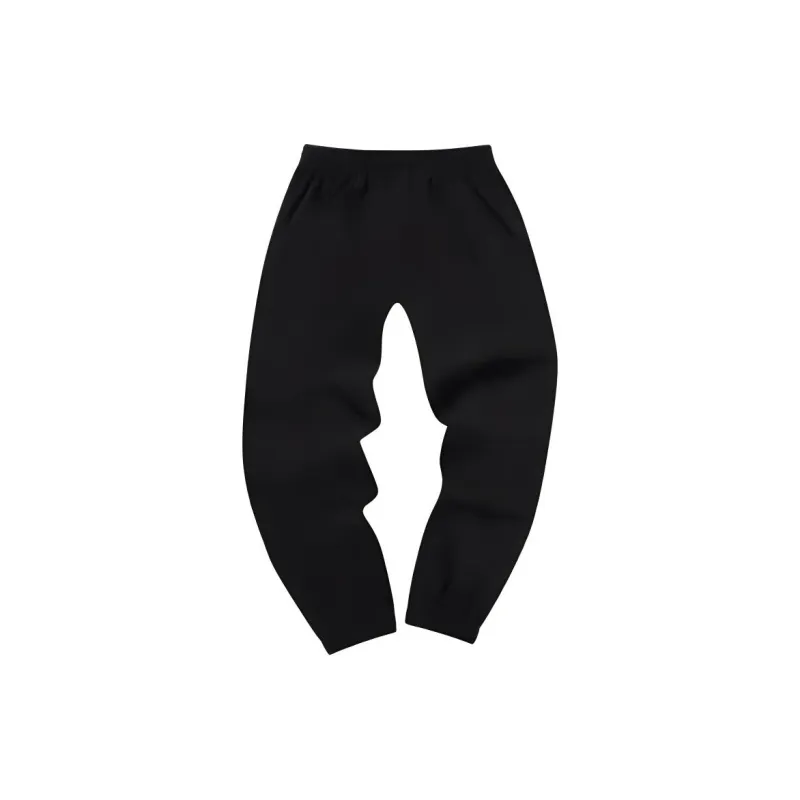 PEAK Basketball Culture Collection Sports Lifestyle Collection Knitted Sweatpants Men's Black-1