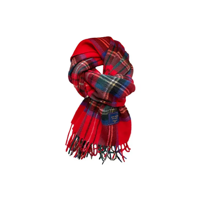 YUZHAOLIN Wool Knit Scarves Unisex-1