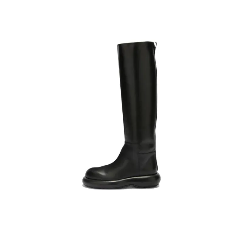 JIL SANDER Knee-High Flat Boots Women's-0