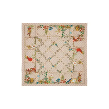 GUCCI Printed Silk Scarf