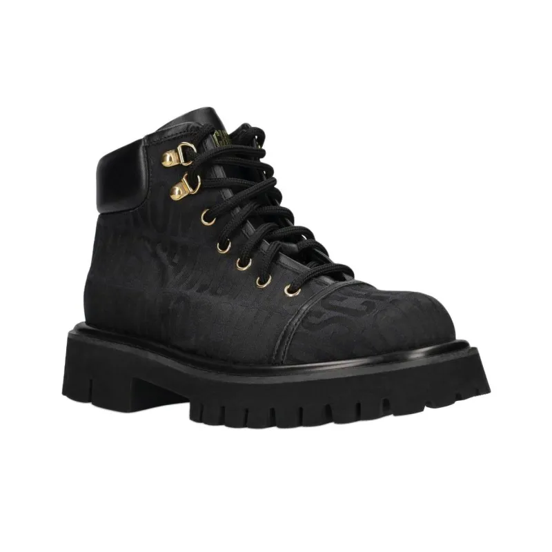 MOSCHINO Ankle Boots 4.5cm Women's Black-2