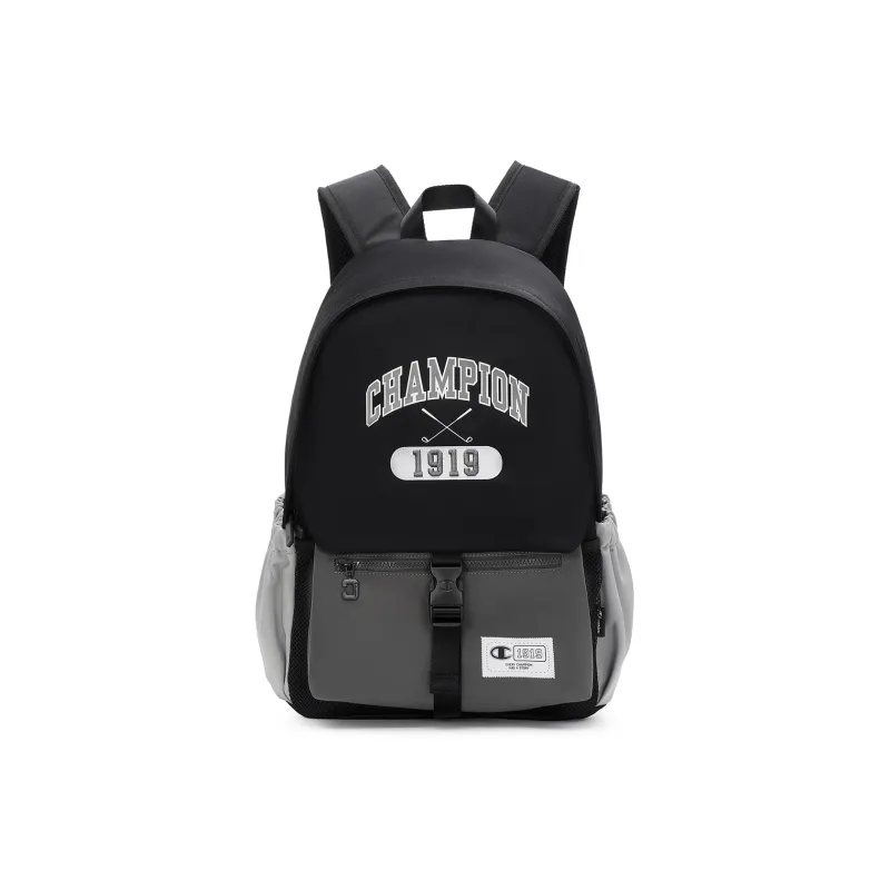 Champion Fabric Backpack Regular Unisex Black/Smoke Gray/Alloy Gray-10