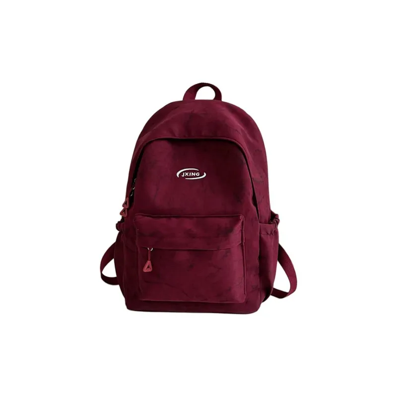 Yalu Nylon Backpack Women's Ecru/Black/Red/Blue-9