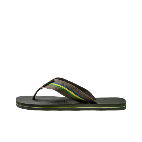 Havaianas Slip Resistant, Quiet, Quick Dry Flip Flops Men's Green