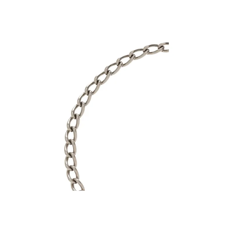 Balenciaga Brass Necklaces Men's Silver-2