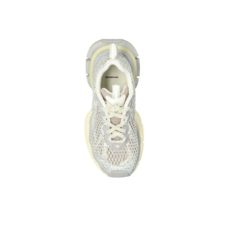 Balenciaga 3XL Mesh Lace Up Sneakers Women's-4