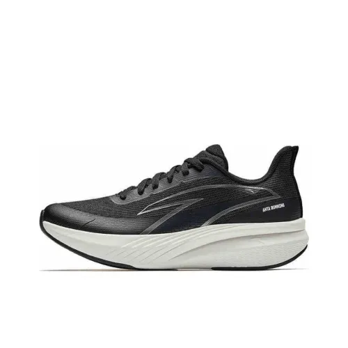 Anta Cloud Trail Slip Resistant Lightweight Wear Resistant Low Top Casual running Blue Shoes Women's Black