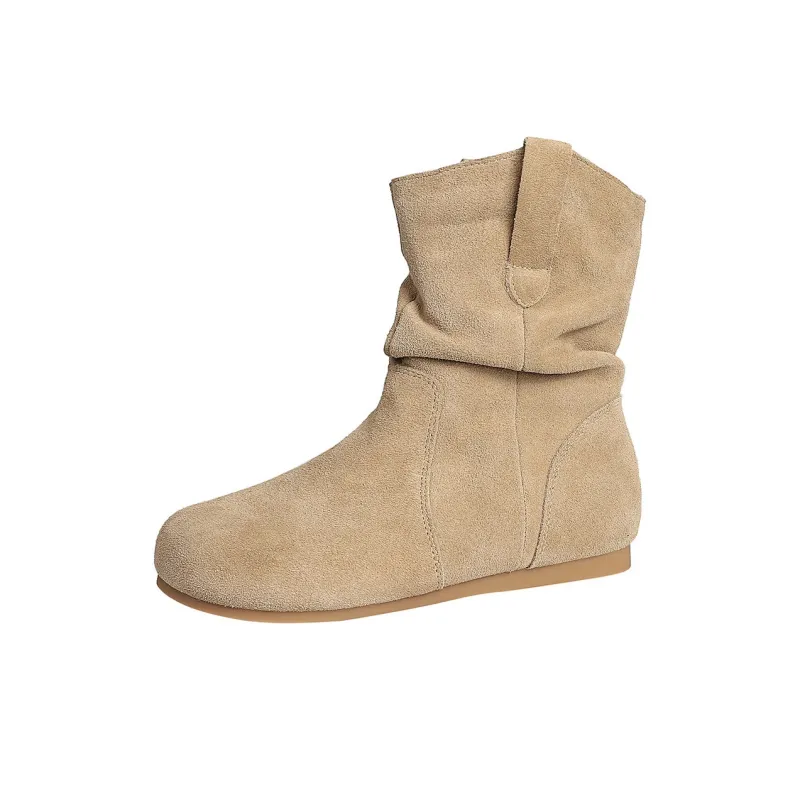 YAFEI XUANYU Ankle Boots 1CM Women's-4