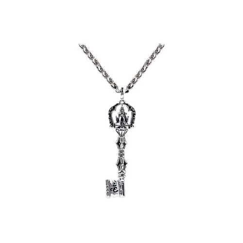 IDEE CREATIVE IDEA FOR YOU Stainless Steel Necklaces Men's Silver