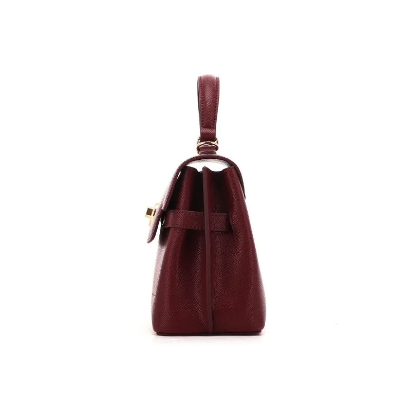 RED DRAGONFLY Split Cow Leather With Microfiber Synthetic Leather One Shoulder Handbag Regular Women's Multicolor-14