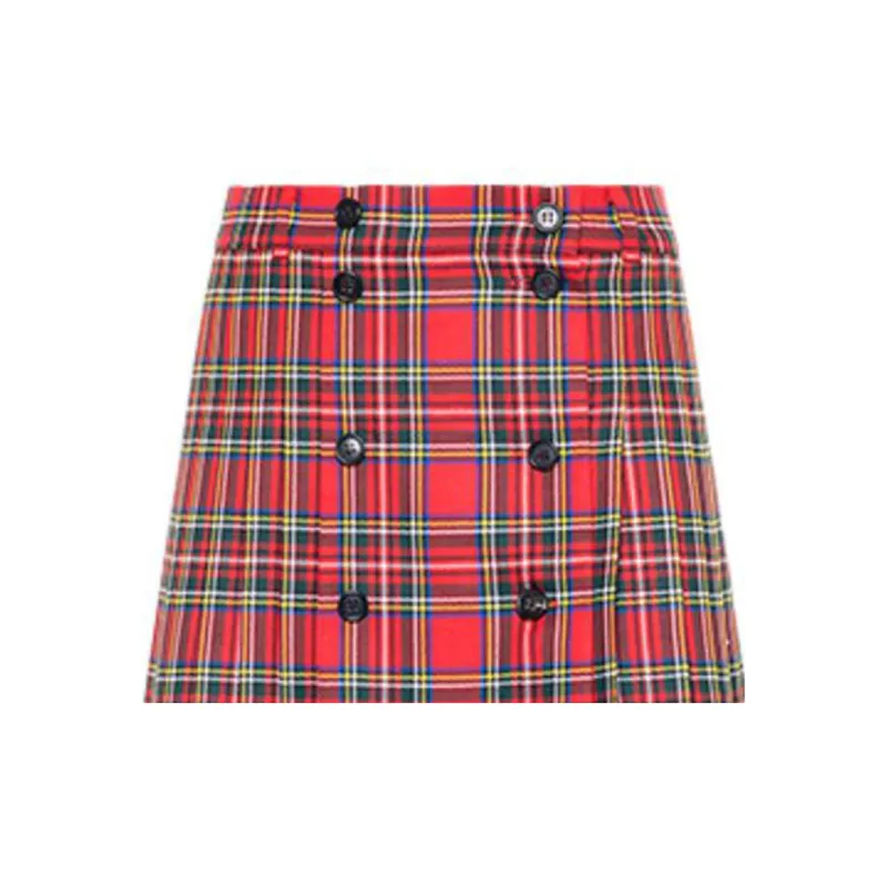 MIU MIU FW22 Casual Short Skirts Women's Red-5