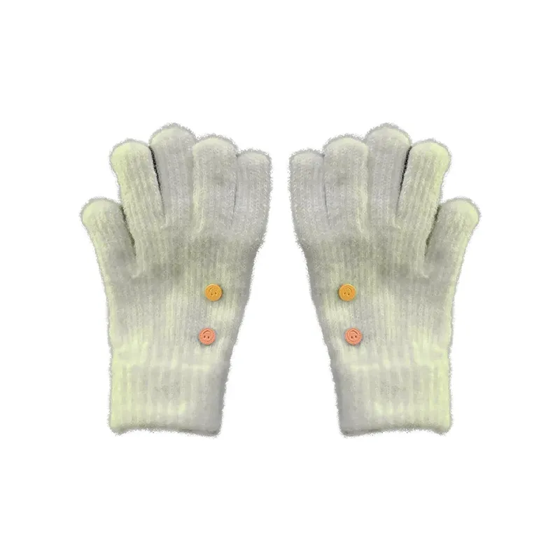 JKEM Acrylic Knit Gloves Unisex-13
