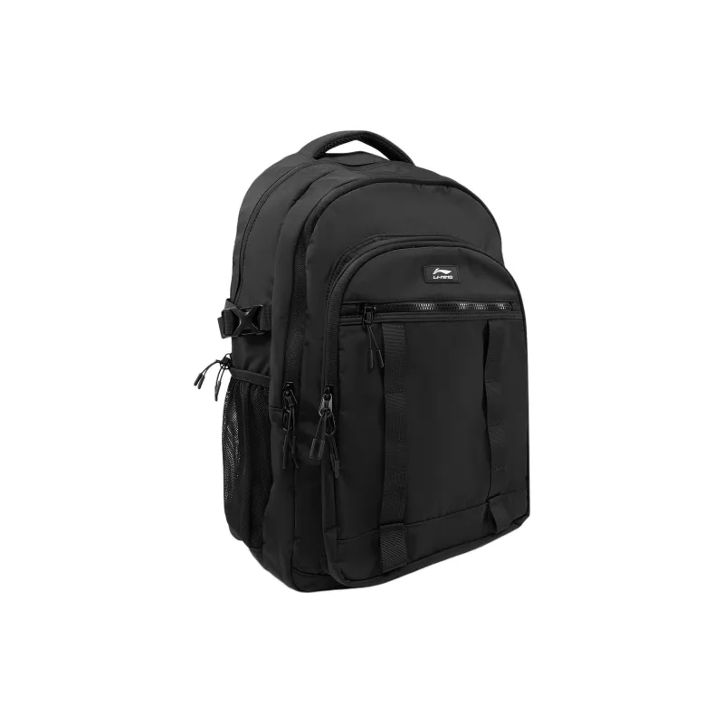 LiNing Sports Life Collection Polyamide Backpack Unisex Black-2