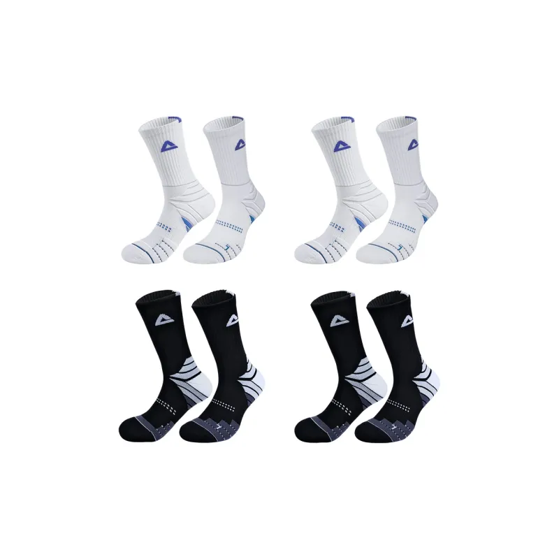 PEAK Mid Calf Socks Unisex Multi double Loading-8