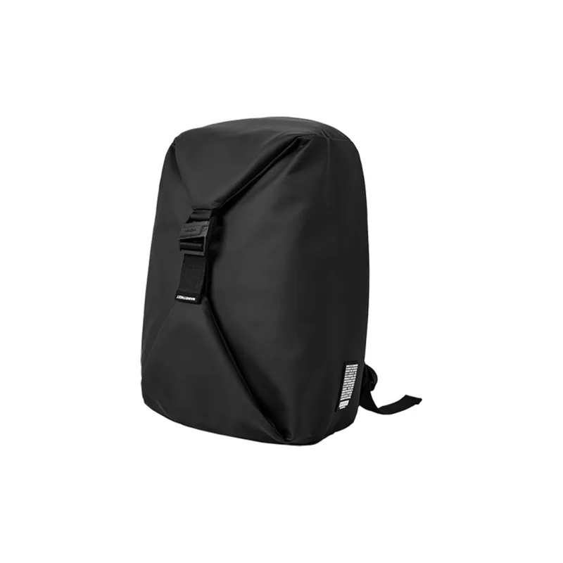 Subtle Fabric Cycling Bag Backpack Fanny Pack Regular Unisex Black/White-1