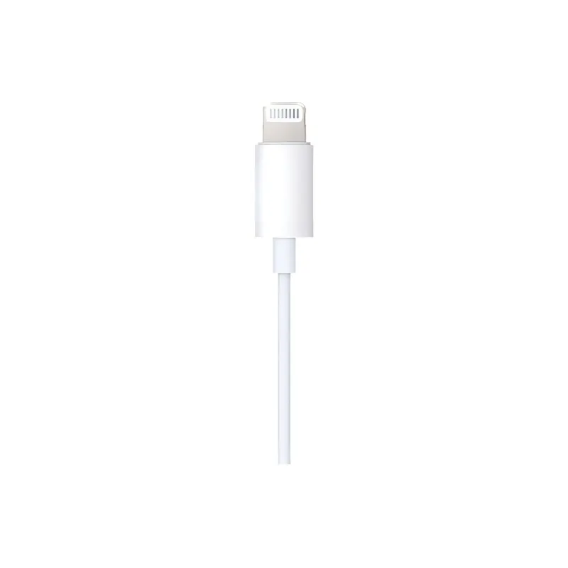 Apple 1.2 Beige One Drag One Lightning Converter To 3.5 Mm Compatible With IPhone/iPad/Mac Collection Audio Cable-1