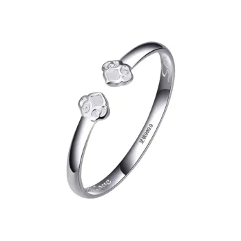 BKBU 999 Fine Silver Bangles Women's