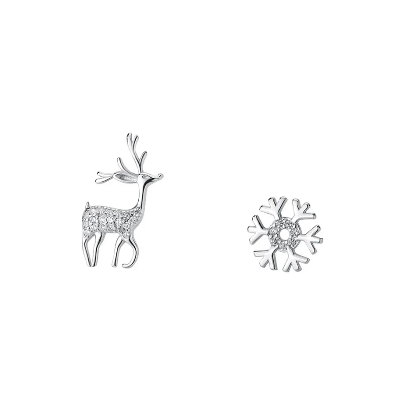 MONI JEWELLERY S925 Silver Stud Earrings Women's-0
